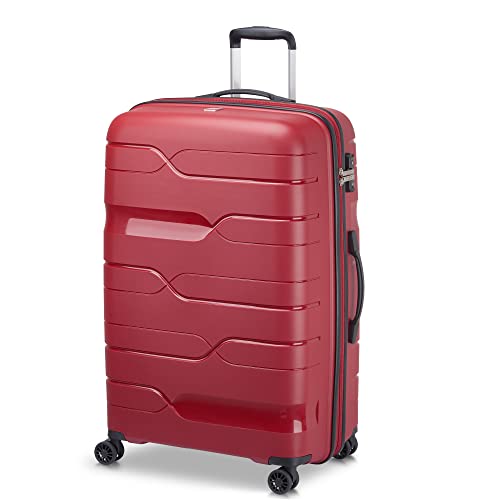 MODO by Roncato MD1 erweiterbarer Trolley mit TSA, rot, Trolley Grande, Hartschalenkoffer mit erweiterbarem Mittelteil und drehbaren Rollen MODO by Roncato MD1 erweiterbarer Trolley mit TSA, rot, Trolley Grande, Hartschalenkoffer mit erweiterbarem Mittelteil und drehbaren Rollen von MODO BY RV RONCATO