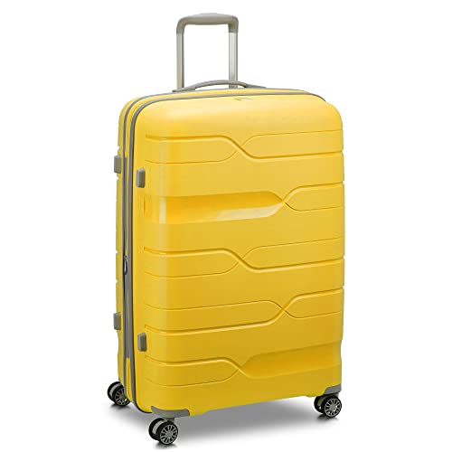 Modo by Roncato MD1 Trolley groß erweiterbar Yellow, gelb, Trolley Grande, Hartschalenkoffer mit erweiterbarem Mittelteil und drehbaren Rollen von MODO BY RV RONCATO