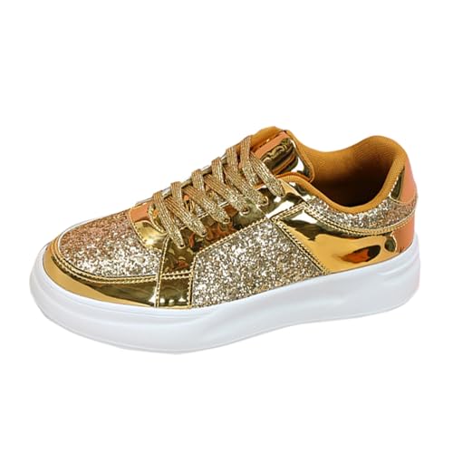 MODSGUE Pailletten Schuhe Damen, Sportschuhe Atmungsaktiv Sneaker Bedazzled Schuhe Leicht Laufschuhe Outdoor Fitness Walking Schuhe Bunte Generisch Plateau Schuhe mit weicher Sohle MODSGUE Pailletten Schuhe Damen, Sportschuhe Atmungsaktiv Sneaker Bedazzled Schuhe Leicht Laufschuhe Outdoor Fitness Walking Schuhe Bunte Generisch Plateau Schuhe mit weicher Sohle von MODSGUE