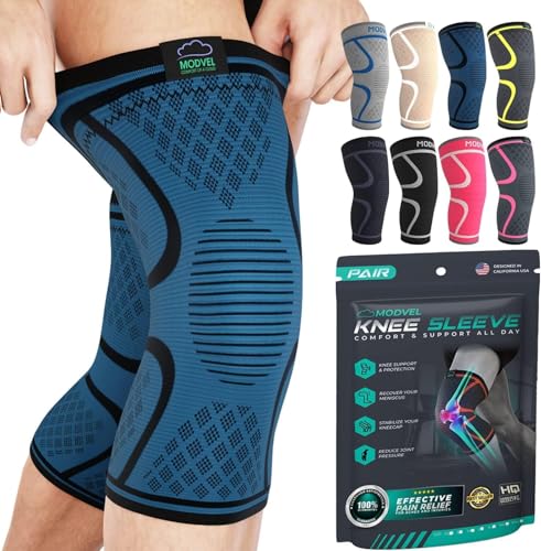 MODVEL Kniebandage Set für Damen und Herren, atmungsaktive Knee Support, Größe XXL MODVEL Kniebandage Set für Damen und Herren, atmungsaktive Knee Support, Größe XXL von MODVEL