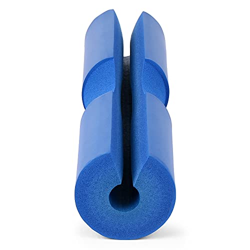 Barbell Squat Pad Gewichtheben Bar Pad Barbell Squat Pad Neck Schulter Schutzkissenhalterung mit Fixierbändern für Kniebeugen Lunge Hüftschubs(Color:Blue) von MOEENS