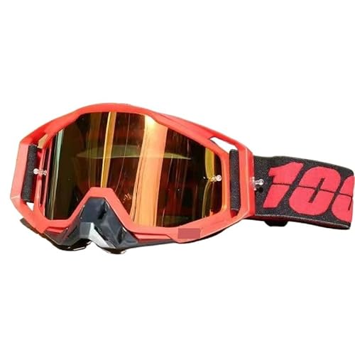 MOEENS Bike Motocross Goggles,Motorradbrillen Schutzbrille, Motorradhelm-Schutzbrille, Offroad-Schutzbrille, wind- und sandstaubdichte Schutzbrille (Color : 15) von MOEENS