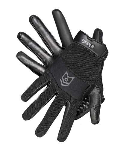 MOG Masters of Gloves 2ndSkin Black Einsatz-Handschuh, vielseitiger taktischer Schnittschutz-Handschuh aus Ziegenleder mit Hitzeschutz und hoher Taktilität für Polizei, Zoll, Spezialeinheiten, Militär MOG Masters of Gloves 2ndSkin Black Einsatz-Handschuh, vielseitiger taktischer Schnittschutz-Handschuh aus Ziegenleder mit Hitzeschutz und hoher Taktilität für Polizei, Zoll, Spezialeinheiten, Militär von MOG