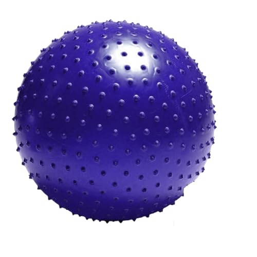 MOHUIED Gymnastikbälle 45CM 55CM 65CM 75CM Stachelmassageball Sport Yoga Bälle Punkt Fitness Gym Balance Fitball Pilates Workout Übung(75cm-Purple) von MOHUIED