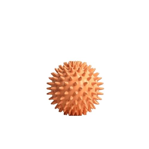 MOHUIED Gymnastikbälle Massageball Yoga Faszienball Übung Fitness Muskelentspannung Massagestab Schulter Nacken Bein Plantarmeridianball(Orange) von MOHUIED