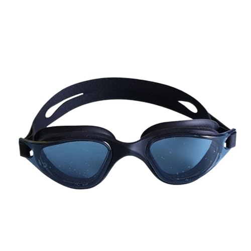 Schwimmbrillen Professionelle Schwimmbrille, wasserdicht, Anti-Fog, UV-Schutz, for Erwachsene, Männer und Frauen, Pool-Schwimmbrille, Wasserbrille, verstellbar(Black) von MOHUIED