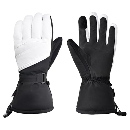 MOIDHSAG Schnee Ski Handschuhe Für Männer Und Frauen Winter Handschuhe Wasserabweisende Warme Handschuhe Snowboard Handschuhe Handschuhe von MOIDHSAG