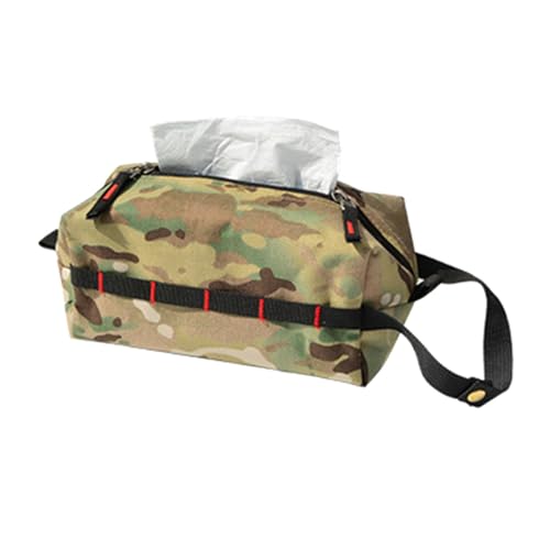 MOIDHSAG Taschentuch-Organizer, Tasche, Taschentuchhalter, Outdoor-Dekoration, Serviettentasche, Wohnzimmer, Camping, Taschentuchbox, Aufbewahrungstasche von MOIDHSAG