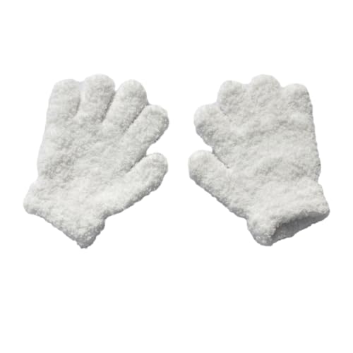 MOLKASIA Kinder Fleece-Vollfinger-Handschuhe, Winter, winddicht, Schneehandschuhe für Kinder, Skifahren, Fleece, Outdoor-Sport notwendig von MOLKASIA