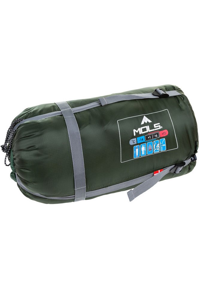 MOLS Trekkingschlafsack Dogon, mit hochwertigem YKK-Reißverschluss MOLS Trekkingschlafsack Dogon, mit hochwertigem YKK-Reißverschluss von MOLS