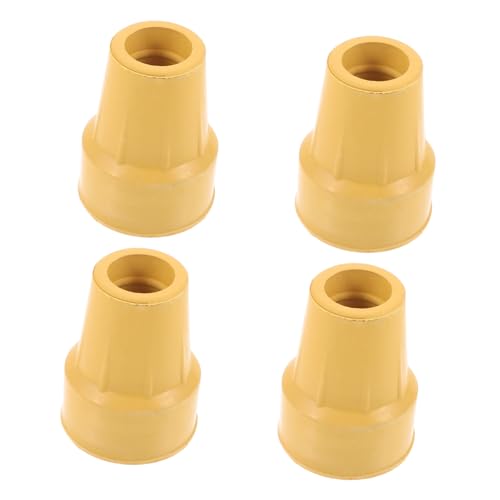 MOLUCKFU Spazierstockspitzen 4 Stück Ohne Fersengriffe Liner-einsätze Für Outdoor-aktivitäten MOLUCKFU Spazierstockspitzen 4 Stück Ohne Fersengriffe Liner-einsätze Für Outdoor-aktivitäten von MOLUCKFU