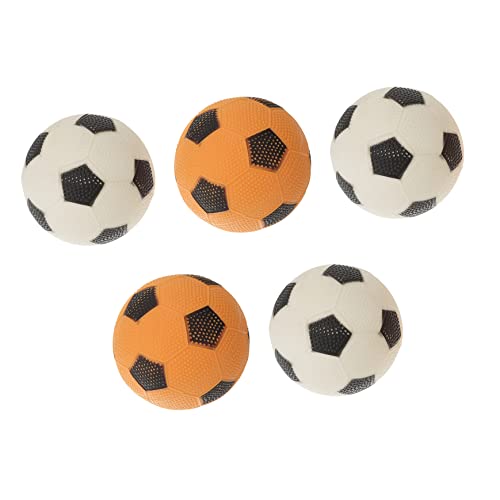 MOLUCKFU 5St Mini-Fußballspielzeug pufferball PVC aufblasbares Fußball aufblasbar riesige aufblasbare Sportarten Indoor-Sportball Kinderspielzeug Fußball von MOLUCKFU