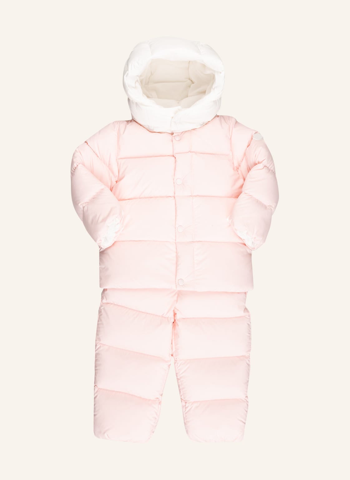 Moncler Enfant Set: Skijacke Und Skihose rosa von MONCLER enfant