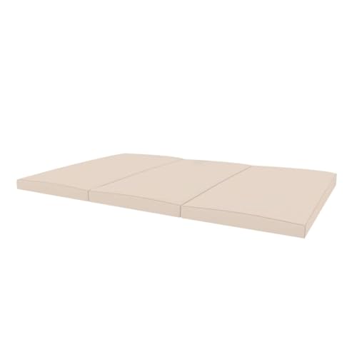 Turnmatte klappbare Gymnastikmatte Trainingsmatte dreifach faltbare Sportmatte Weichbodenmatte für Zuhause Kinder Erwachsene 150х100х5 cm beige Turnmatte klappbare Gymnastikmatte Trainingsmatte dreifach faltbare Sportmatte Weichbodenmatte für Zuhause Kinder Erwachsene 150х100х5 cm beige von MONKEY GYM