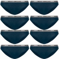 MONT EMILIAN "Grenoble" Damen Slip 8er-Pack blau MONT EMILIAN "Grenoble" Damen Slip 8er-Pack blau von MONT EMILIAN