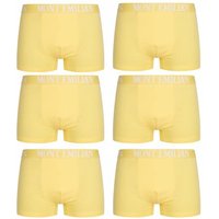 MONT EMILIAN "Rouen" Herren Boxershorts 6er-Pack gelb MONT EMILIAN "Rouen" Herren Boxershorts 6er-Pack gelb von MONT EMILIAN