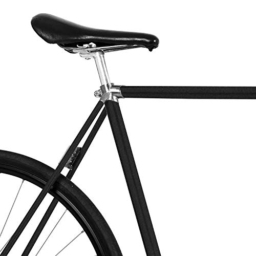 MOOXIBIKE Charcoal anthrazit metallic Fahrradfolie glänzend für Rennrad, MTB, Trekkingrad, Fixie, Hollandrad, Citybike, Scooter, Rollator für circa 13 cm Rahmenumfang von MOOXIBIKE