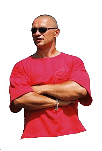 MORDEX BW T-Shirt fürs Gym, Fitness, Sport und Freizeit (rot, M) von MORDEX