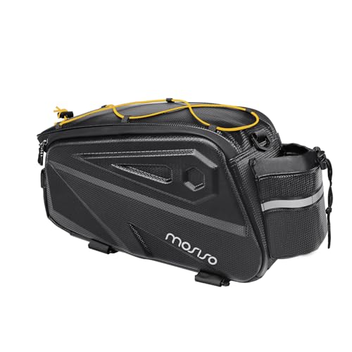 MOSISO Fahrradtasche,wasserdichte Fahrradgepäckträgertasche Fahrrad Kofferraumtasche,14L Eva Berg Fahrrad Rücksitz Tasche Lagerung Sattel Umhängetasch Radsport Gepäcktasche mit Schultergurt,Gelb MOSISO Fahrradtasche,wasserdichte Fahrradgepäckträgertasche Fahrrad Kofferraumtasche,14L Eva Berg Fahrrad Rücksitz Tasche Lagerung Sattel Umhängetasch Radsport Gepäcktasche mit Schultergurt,Gelb von MOSISO