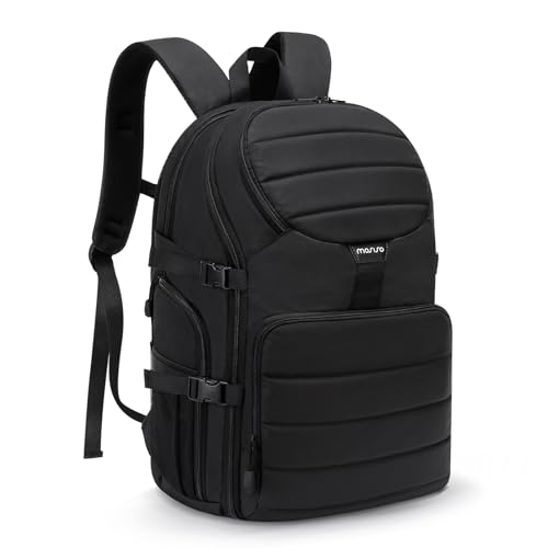 MOSISO Kamerarucksack, DSLR/SLR/Spiegellose Kameratasche, Top Schnellzugriff Fotografie Reisen Rucksack mit 15-16 Zoll Laptopfach&Regenschutz, Kameratasche Kompatibel mit Canon/Nikon/Sony, Schwarz MOSISO Kamerarucksack, DSLR/SLR/Spiegellose Kameratasche, Top Schnellzugriff Fotografie Reisen Rucksack mit 15-16 Zoll Laptopfach&Regenschutz, Kameratasche Kompatibel mit Canon/Nikon/Sony, Schwarz von MOSISO