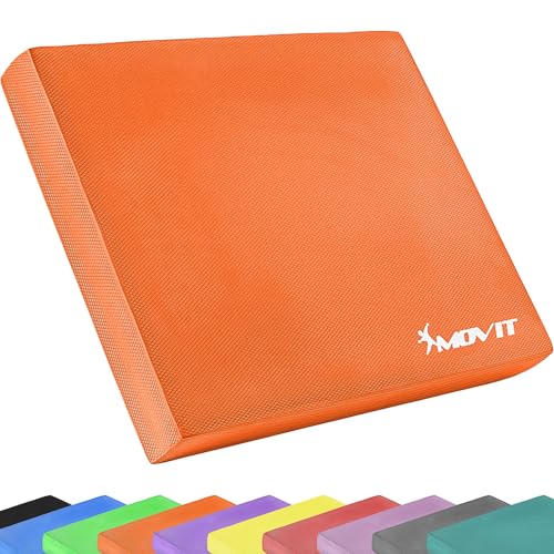 MOVIT Balance Pad DYNAMIC BASE, 50 x 40 x 6 cm, Farbwahl: 10 Farben, Orange von MOVIT