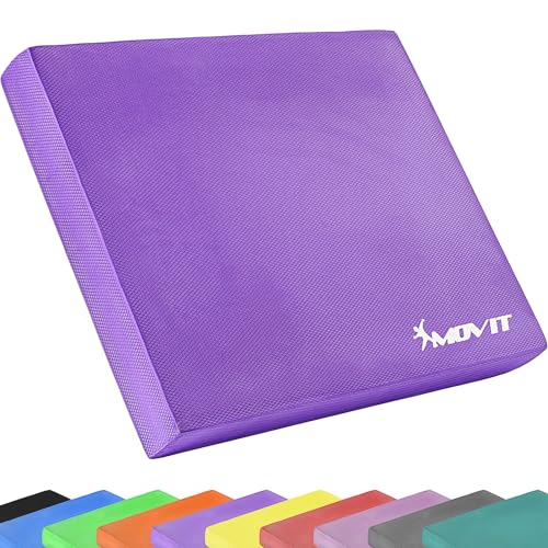 MOVIT Balance Pad DYNAMIC BASE, 50 x 40 x 6 cm, Farbwahl: 10 Farben, Violett von MOVIT