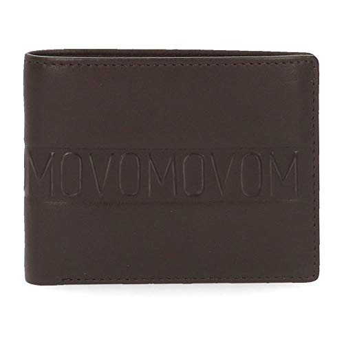 Movom Ribbon Horizontale Brieftasche mit Portemonnaie Braun 11x8,5x1 cms Leder Movom Ribbon Horizontale Brieftasche mit Portemonnaie Braun 11x8,5x1 cms Leder von MOVOM