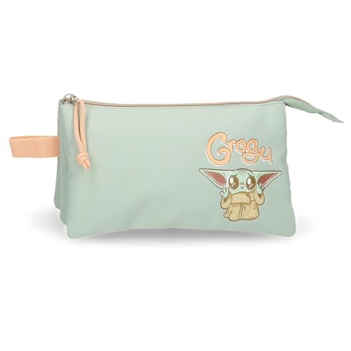 MOVOM Joumma Star Wars Grogu Dreifach-Federmäppchen, Grün, 22 x 12 x 5 cm, Polyester, grün, Dreifaches Federmäppchen MOVOM Joumma Star Wars Grogu Dreifach-Federmäppchen, Grün, 22 x 12 x 5 cm, Polyester, grün, Dreifaches Federmäppchen von MOVOM