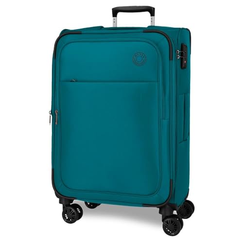 MOVOM Atlanta Koffer aus Polyester, Verschiedene Größen, Schwarz, Grün, Rot, Grau, Polyester., grün, Talla única, Mittelgroßer Koffer MOVOM Atlanta Koffer aus Polyester, Verschiedene Größen, Schwarz, Grün, Rot, Grau, Polyester., grün, Talla única, Mittelgroßer Koffer von MOVOM