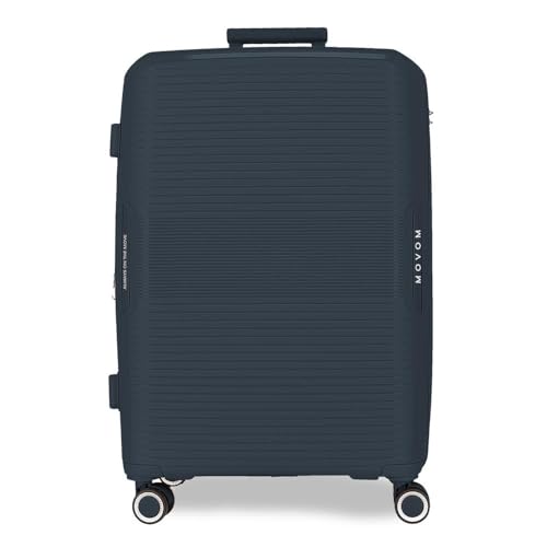 Movom Inari Hartschalenkoffer, ABS, Verschiedene Größen, Schwarz, Grün, Rot, Grau, Polyester, von Joumma Bags, Marineblau, Talla única, Mittelgroßer Koffer Movom Inari Hartschalenkoffer, ABS, Verschiedene Größen, Schwarz, Grün, Rot, Grau, Polyester, von Joumma Bags, Marineblau, Talla única, Mittelgroßer Koffer von MOVOM