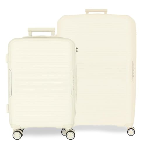 Movom Inari Hartschalenkoffer, ABS, Verschiedene Größen, Schwarz, Grün, Rot, Grau, Polyester, von Joumma Bags, weiß, Talla única, Set mit 2 Koffern Movom Inari Hartschalenkoffer, ABS, Verschiedene Größen, Schwarz, Grün, Rot, Grau, Polyester, von Joumma Bags, weiß, Talla única, Set mit 2 Koffern von MOVOM