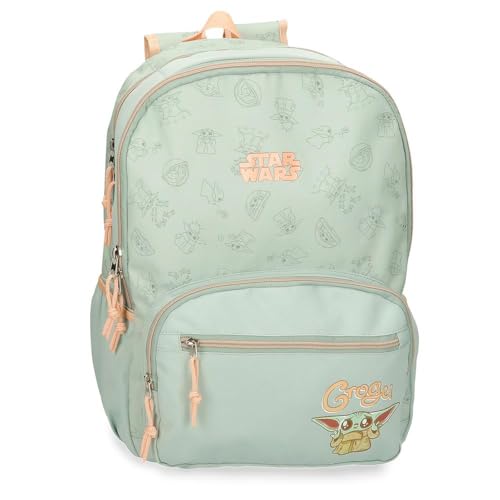 MOVOM Joumma Star Wars Grogu Schulrucksack, 38127T1 anpassbar an Trolley, Grün MOVOM Joumma Star Wars Grogu Schulrucksack, 38127T1 anpassbar an Trolley, Grün von MOVOM
