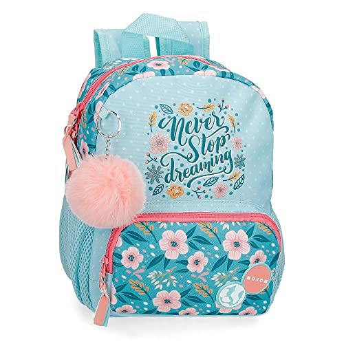 MOVOM Girl's Never Stop Dreaming Gepäcktasche, Kuriertasche, blau, Einheitsgröße, Rucksack 28 von MOVOM