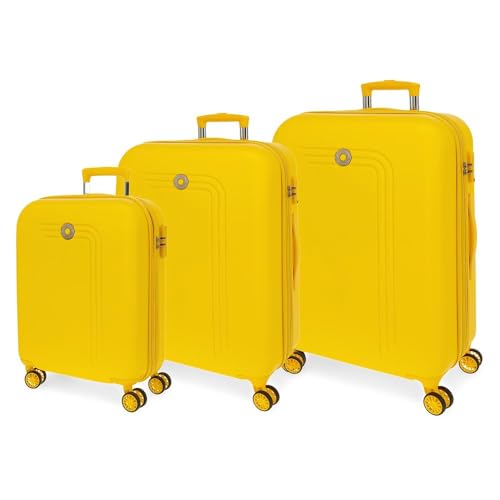 MOVOM Riga Kofferset, Einheitsgröße, gelb, Talla única, Koffer Set MOVOM Riga Kofferset, Einheitsgröße, gelb, Talla única, Koffer Set von MOVOM