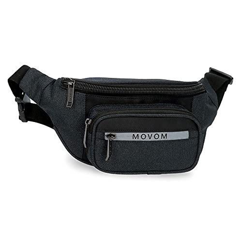 Movom, Schwarz, 31.5x24x1.5 cms, Gürteltasche von MOVOM