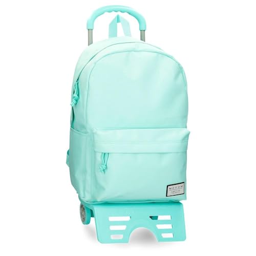 MOVOM Always on The Move Schulrucksack mit Trolley, Blau, 31,5 x 45 x 15 cm, Polyester, 21,26 l, blau, Schulrucksack mit Trolley MOVOM Always on The Move Schulrucksack mit Trolley, Blau, 31,5 x 45 x 15 cm, Polyester, 21,26 l, blau, Schulrucksack mit Trolley von MOVOM