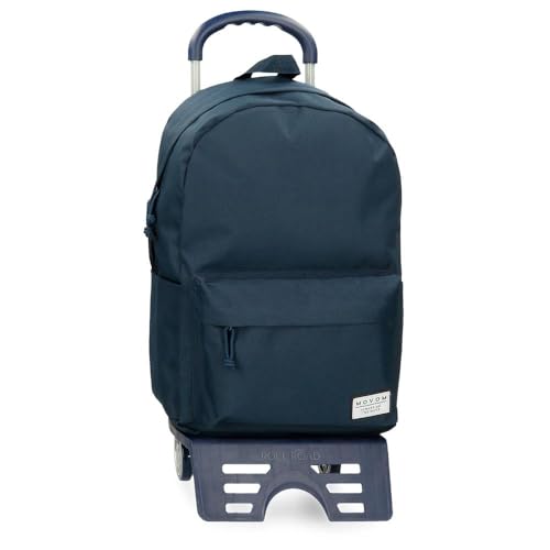 MOVOM Always on The Move Schulrucksack mit Trolley, Blau, 31,5 x 45 x 15 cm, Polyester, 21,26 l, blau, Schulrucksack mit Trolley MOVOM Always on The Move Schulrucksack mit Trolley, Blau, 31,5 x 45 x 15 cm, Polyester, 21,26 l, blau, Schulrucksack mit Trolley von MOVOM