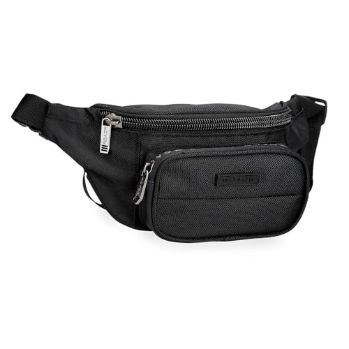 Movom Buster Gürteltasche, Schwarz, 31,5 x 24 x 1,5 cm, Gürteltasche Movom Buster Gürteltasche, Schwarz, 31,5 x 24 x 1,5 cm, Gürteltasche von MOVOM