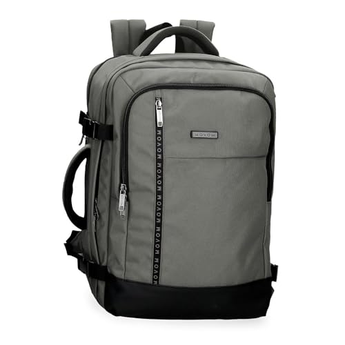 Movom Buster Kabinenrucksack für Laptop, 39,6 cm, Grau, 30 x 44 x 18 cm, Polyester mit Details aus Kunstleder, 23,76 l, grau, Laptop Kabine Rucksack Movom Buster Kabinenrucksack für Laptop, 39,6 cm, Grau, 30 x 44 x 18 cm, Polyester mit Details aus Kunstleder, 23,76 l, grau, Laptop Kabine Rucksack von MOVOM