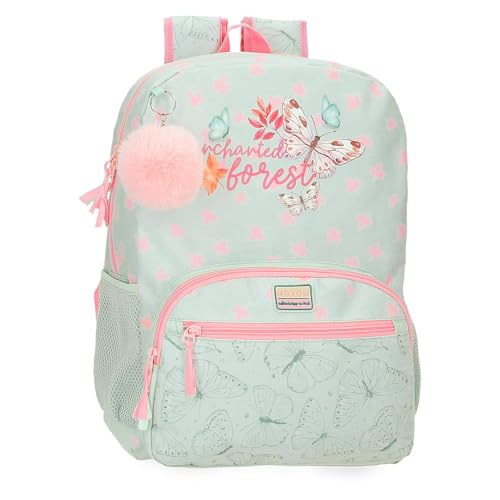 Movom Enchanted Forest Schulrucksack, Grün, 31 x 42 x 13 cm, Polyester, 16,93 l, grün, 31x42x13 cms, Schulrucksack Movom Enchanted Forest Schulrucksack, Grün, 31 x 42 x 13 cm, Polyester, 16,93 l, grün, 31x42x13 cms, Schulrucksack von MOVOM