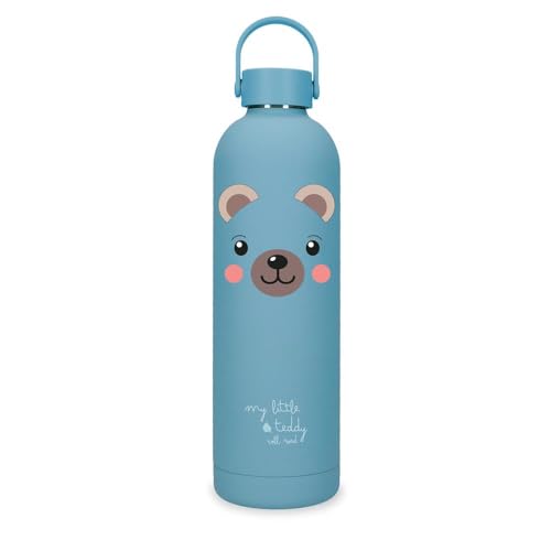 Movom Enjoy Edelstahlflasche, Blau, 7 x 26,5 x 7 cm, Edelstahl, Blau, Einheitsgröße, Edelstahlflasche, blau, Einheitsgröße, Edelstahl-Flasche Movom Enjoy Edelstahlflasche, Blau, 7 x 26,5 x 7 cm, Edelstahl, Blau, Einheitsgröße, Edelstahlflasche, blau, Einheitsgröße, Edelstahl-Flasche von MOVOM