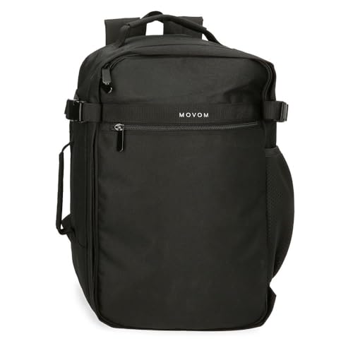 Movom Foster Kabinenrucksack für Laptop, Schwarz, 25 x 40 x 20 cm, Polyester, 20 l, Schwarz, Talla única, Kabinenrucksack für Laptop Movom Foster Kabinenrucksack für Laptop, Schwarz, 25 x 40 x 20 cm, Polyester, 20 l, Schwarz, Talla única, Kabinenrucksack für Laptop von MOVOM