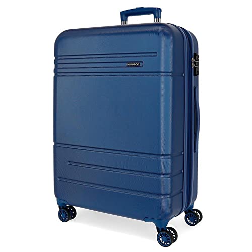 Movom Galaxy Koffer groß, grau, 53 x 78 x 31 cm, starr, ABS-Verschluss TSA, 108 l, 4,92 kg, 4 Räder von MOVOM