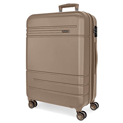 Movom Galaxy Mittelgroßer Koffer, blau, 48 x 68 x 27 cm, ABS, seitlicher Kombinationsverschluss, 72 l, 3,86 kg, 4 Doppelrollen, Beige, 48x68x27 cms, Mittelgroßer Koffer Movom Galaxy Mittelgroßer Koffer, blau, 48 x 68 x 27 cm, ABS, seitlicher Kombinationsverschluss, 72 l, 3,86 kg, 4 Doppelrollen, Beige, 48x68x27 cms, Mittelgroßer Koffer von MOVOM