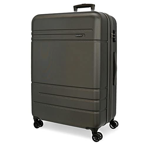 Movom Galaxy Koffer mittelgroß, Schwarz, 48 x 68 x 27 cm, Hartplastik, seitlicher Kombinationsverschluss, 72 l, 3,86 kg, 4 Räder Movom Galaxy Koffer mittelgroß, Schwarz, 48 x 68 x 27 cm, Hartplastik, seitlicher Kombinationsverschluss, 72 l, 3,86 kg, 4 Räder von MOVOM