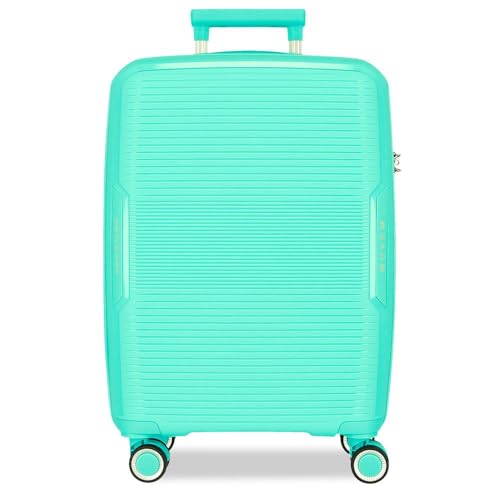 Movom Inari Kabinenkoffer, Blau, 40 x 55 x 20 cm, starr, Polypropylen, Verschluss TSA 37L, 2,68 kg, 4 Doppelräder, Handgepäck, blau, Kabinenkoffer Movom Inari Kabinenkoffer, Blau, 40 x 55 x 20 cm, starr, Polypropylen, Verschluss TSA 37L, 2,68 kg, 4 Doppelräder, Handgepäck, blau, Kabinenkoffer von MOVOM