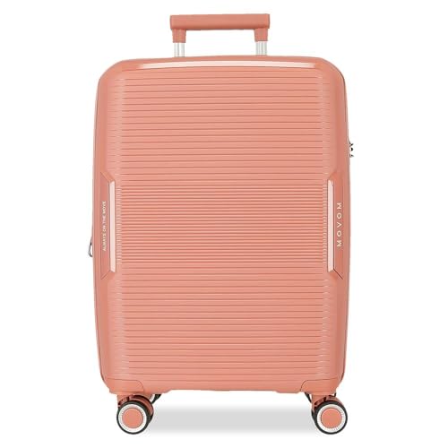 Movom Inari Kabinenkoffer, Rosa, 40 x 55 x 20 cm, starr, Polypropylen, Verschluss TSA 37L, 2,68 kg, 4 Doppelräder, Handgepäck, Rosa, Kabinenkoffer Movom Inari Kabinenkoffer, Rosa, 40 x 55 x 20 cm, starr, Polypropylen, Verschluss TSA 37L, 2,68 kg, 4 Doppelräder, Handgepäck, Rosa, Kabinenkoffer von MOVOM