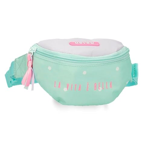 Movom La Vita è Bella Gürteltasche, Grün, 27 x 11 x 6,5 cm, Polyester von Joumma Bags, grün, Hüfttasche Movom La Vita è Bella Gürteltasche, Grün, 27 x 11 x 6,5 cm, Polyester von Joumma Bags, grün, Hüfttasche von MOVOM