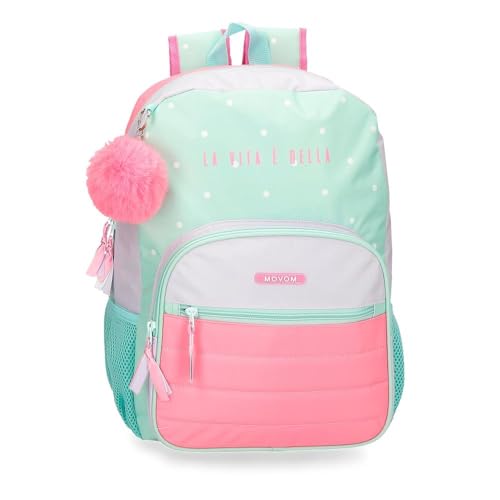 Movom La Vita è Bella Schulrucksack, anpassbar, grün, 30 x 38 x 12 cm, Polyester, 13,68 l, grün, Schulrucksack, anpassbar an Trolley Movom La Vita è Bella Schulrucksack, anpassbar, grün, 30 x 38 x 12 cm, Polyester, 13,68 l, grün, Schulrucksack, anpassbar an Trolley von MOVOM