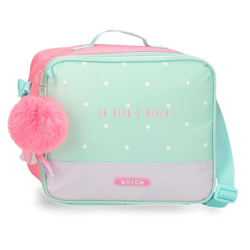 Movom La Vita è Bella Umhängetasche für Lebensmittel, Thermisch, Grün, 25 x 21 x 11 cm, Polyester von Joumma Bags, grün, Thermo-Lebensmitteltasche Movom La Vita è Bella Umhängetasche für Lebensmittel, Thermisch, Grün, 25 x 21 x 11 cm, Polyester von Joumma Bags, grün, Thermo-Lebensmitteltasche von MOVOM